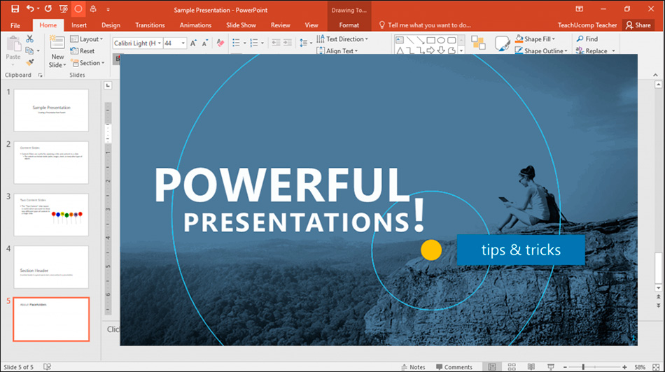 Powerpoint presentations